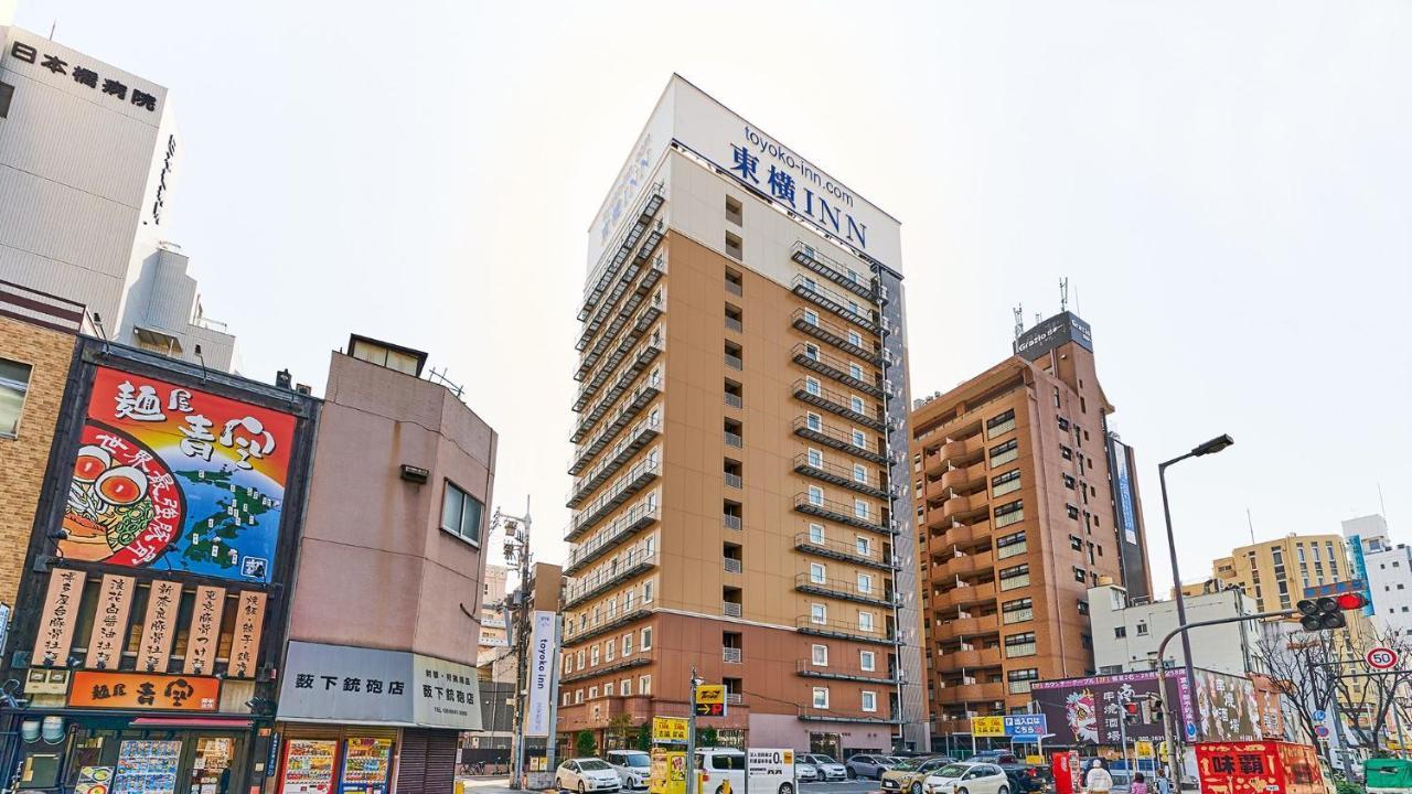 Toyoko Inn Osaka Nippombashi Bunraku Gekijo Mae Eksteriør billede